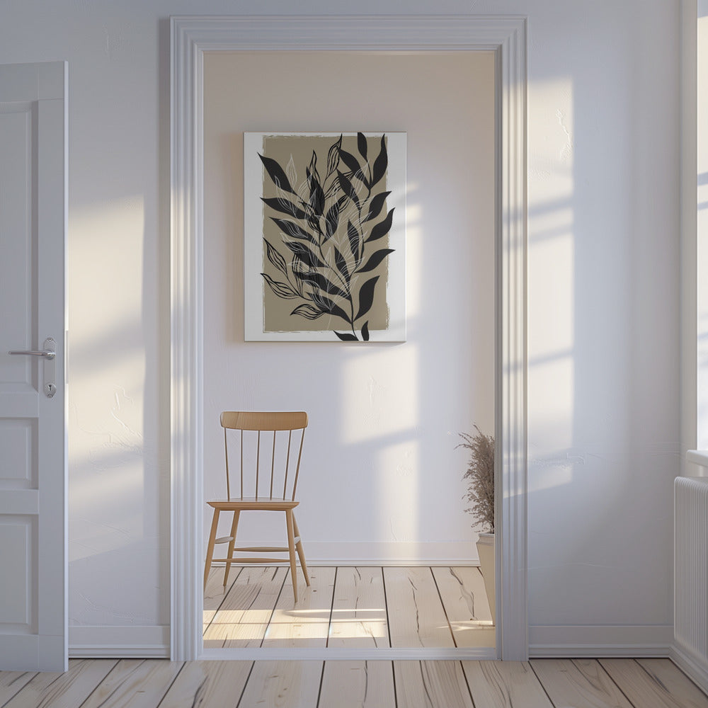 Minimalistic Botanical Design | Canvas