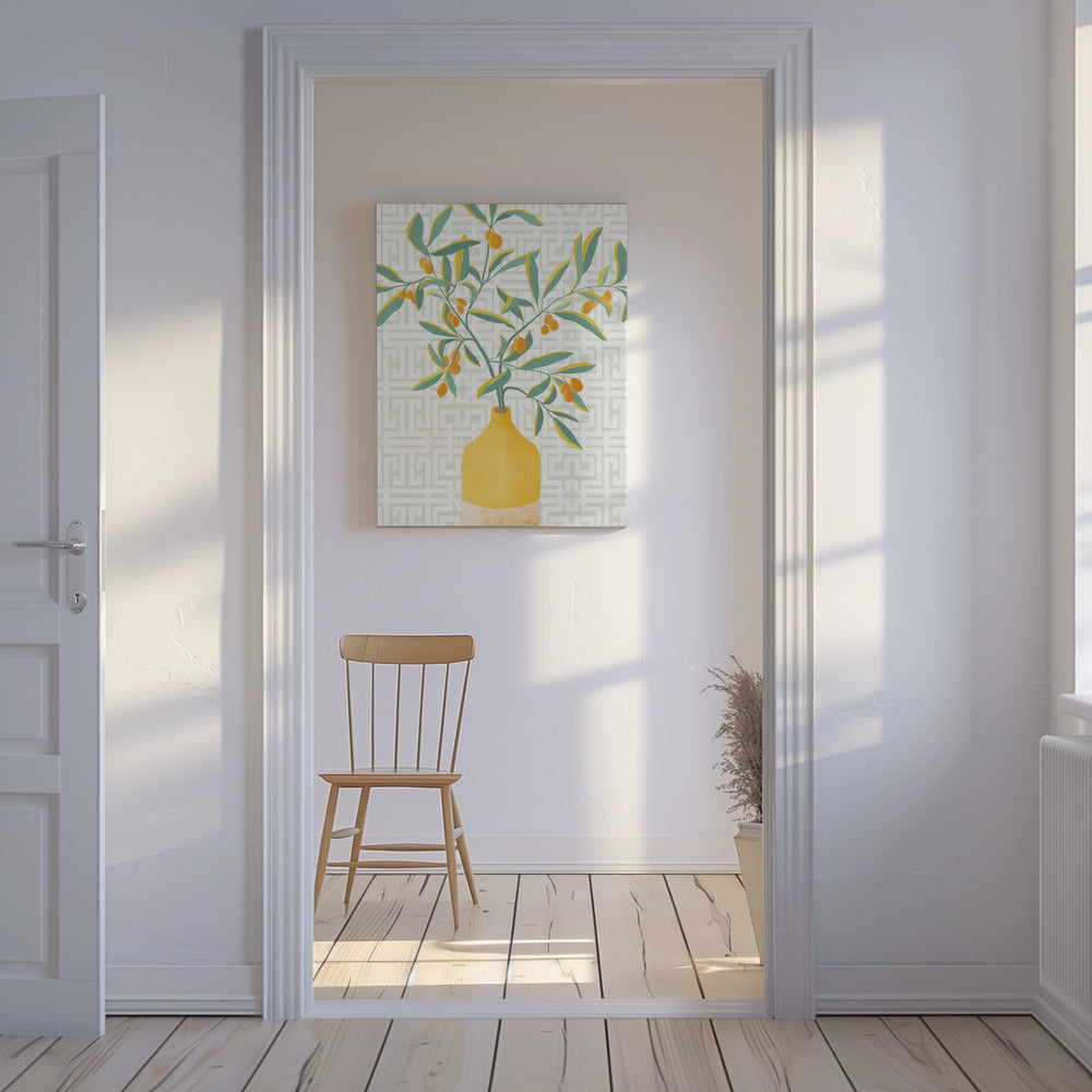 Chinese Citrus Tree | Canvas