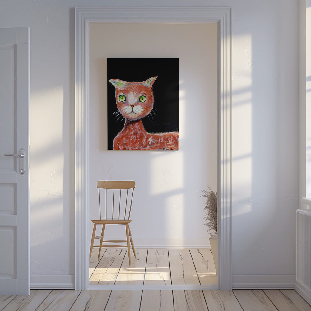 The Red Cat | Canvas