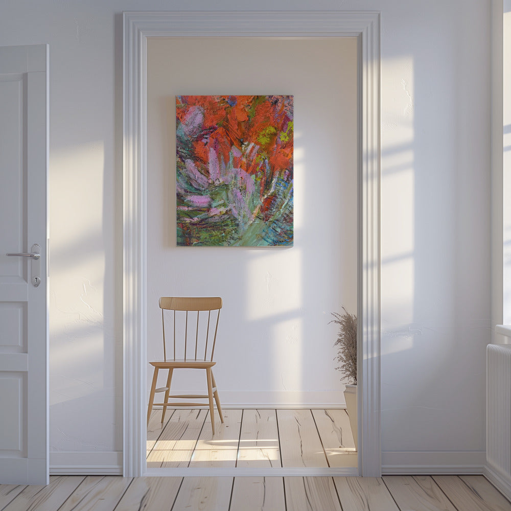 Vivid Bloomscape | Canvas