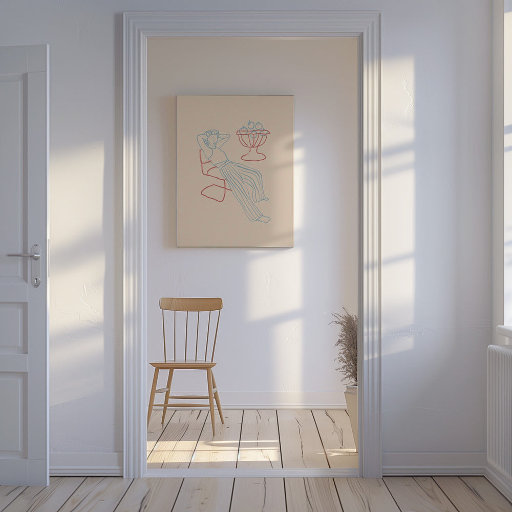 Relaxed Lines | Canvas