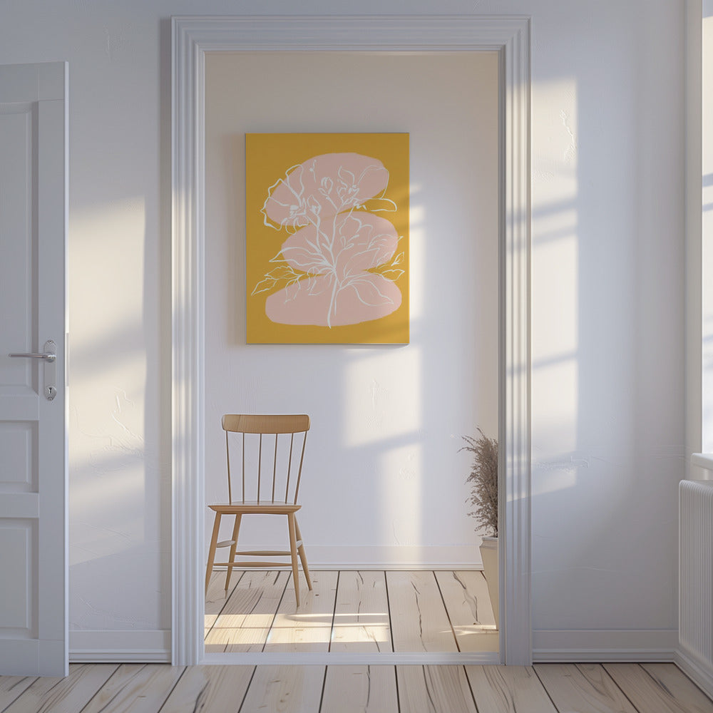 Petal Silhouettes | Canvas
