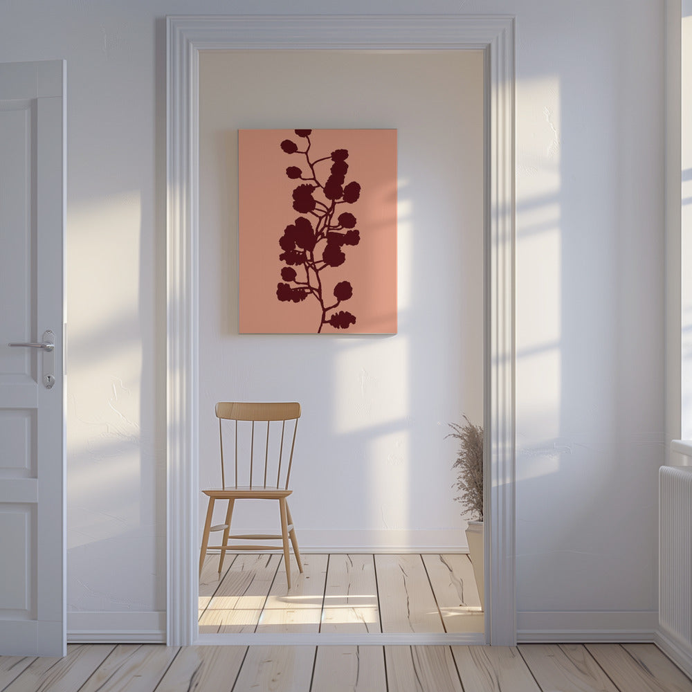 Floral Silhouette 1 | Canvas