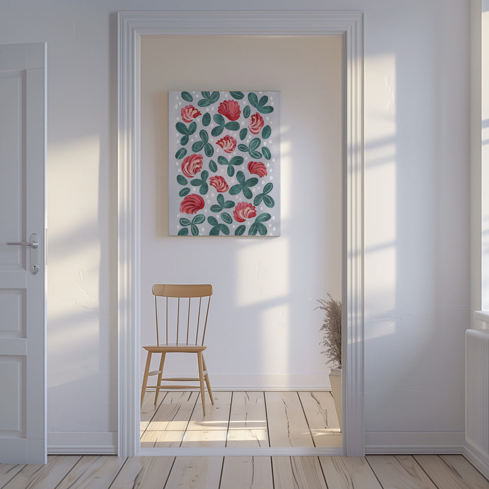 Red flowers III | Canvas