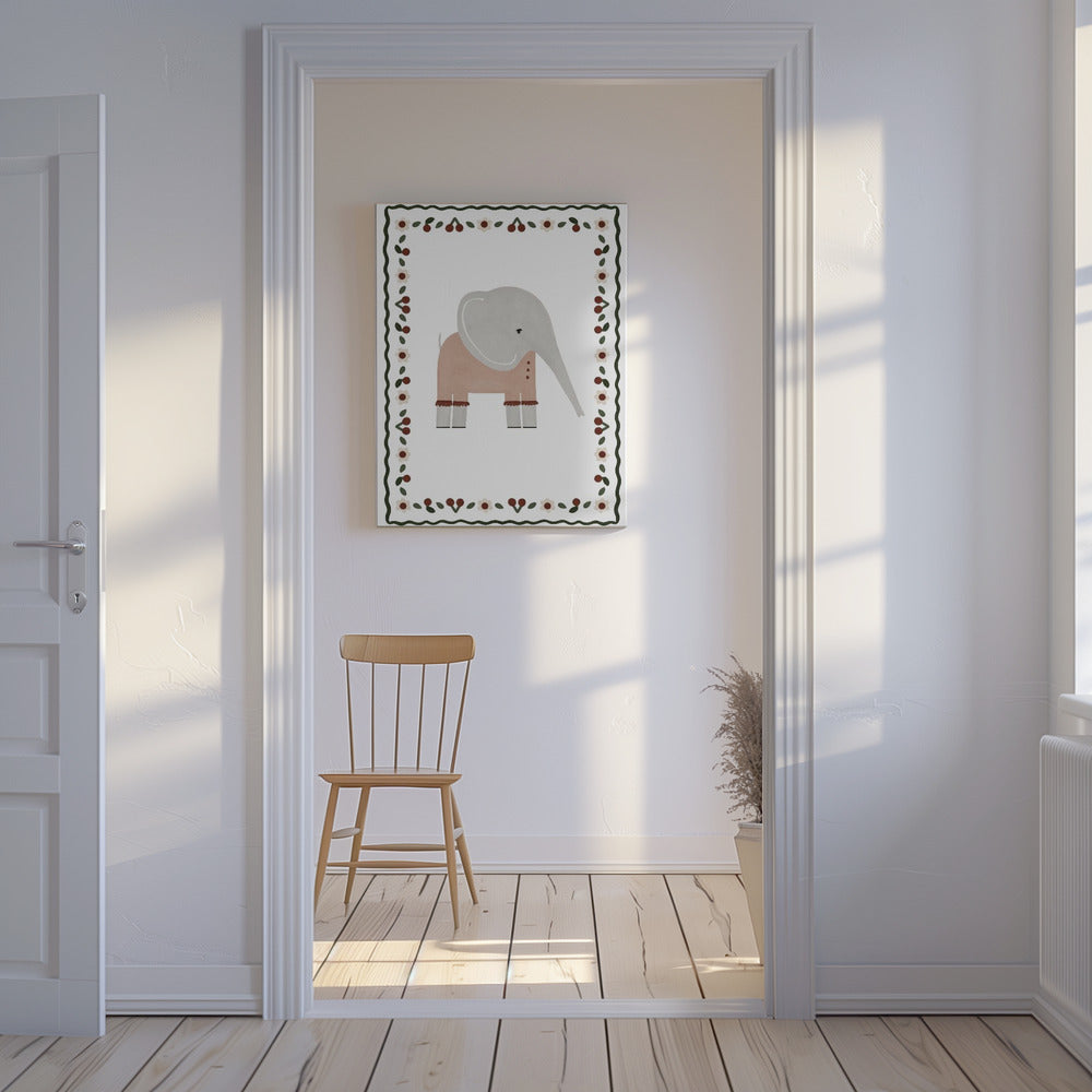 Elephant Elegance | Canvas