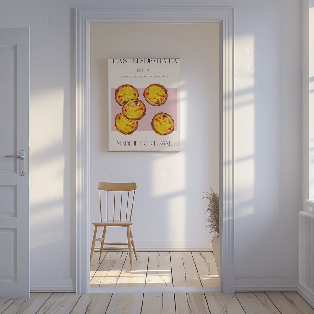 Traditional Portuguese Egg Custard Tart | Canvas