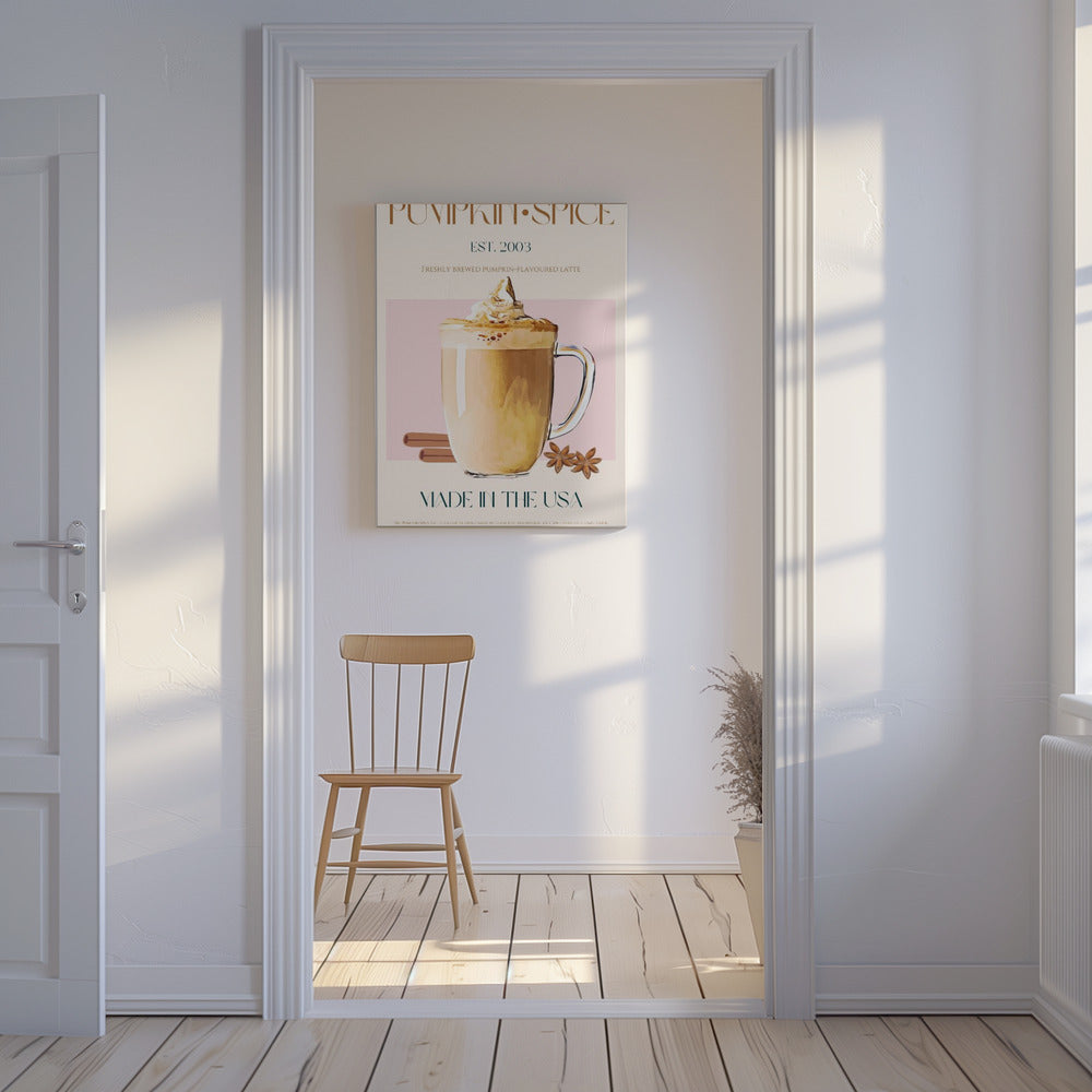 Autumn Latte Delight | Canvas