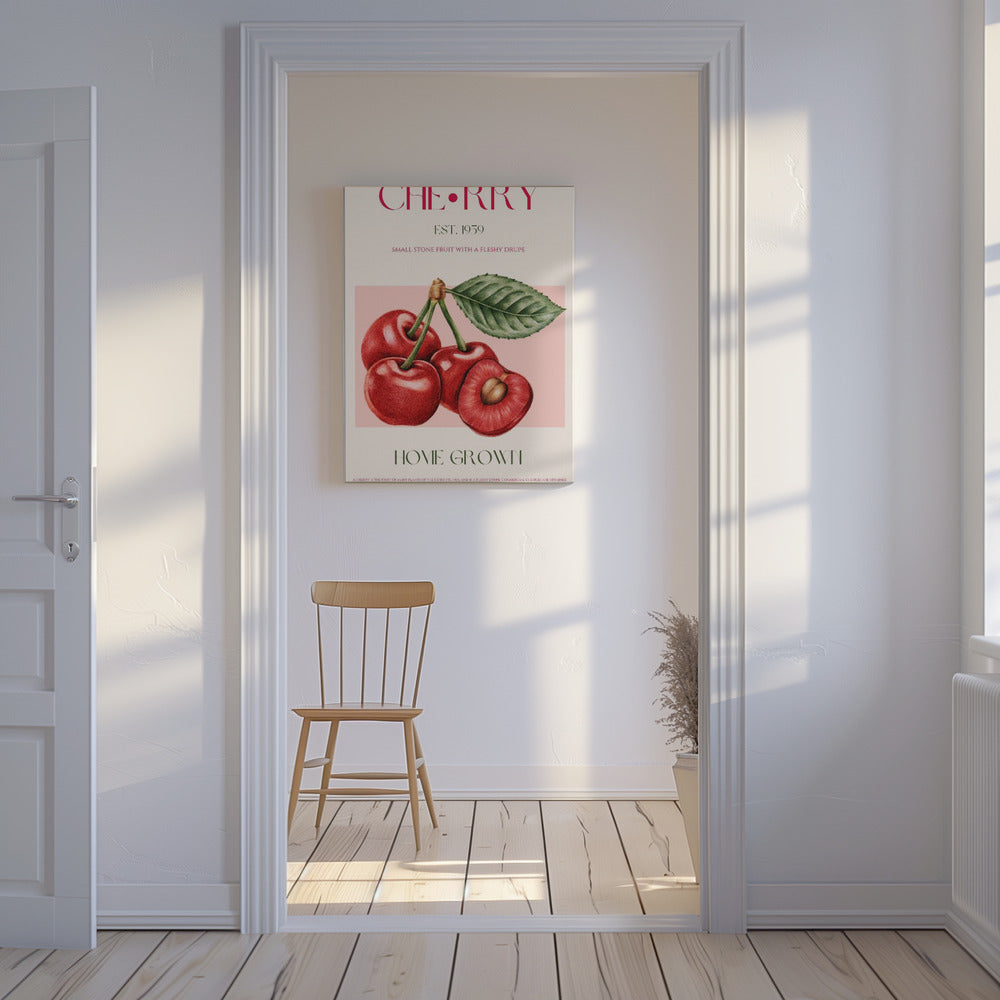 Sweet Red Cherries | Canvas