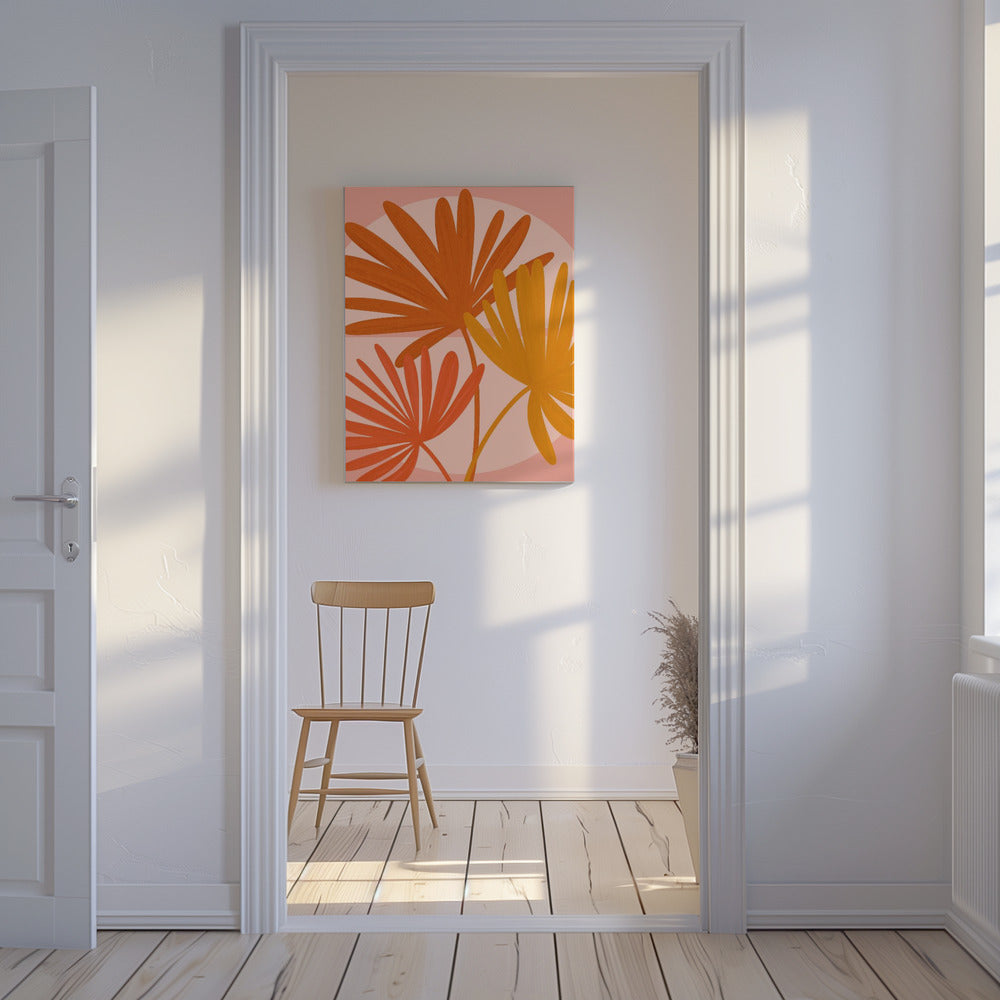 Autumn Palms | Canvas