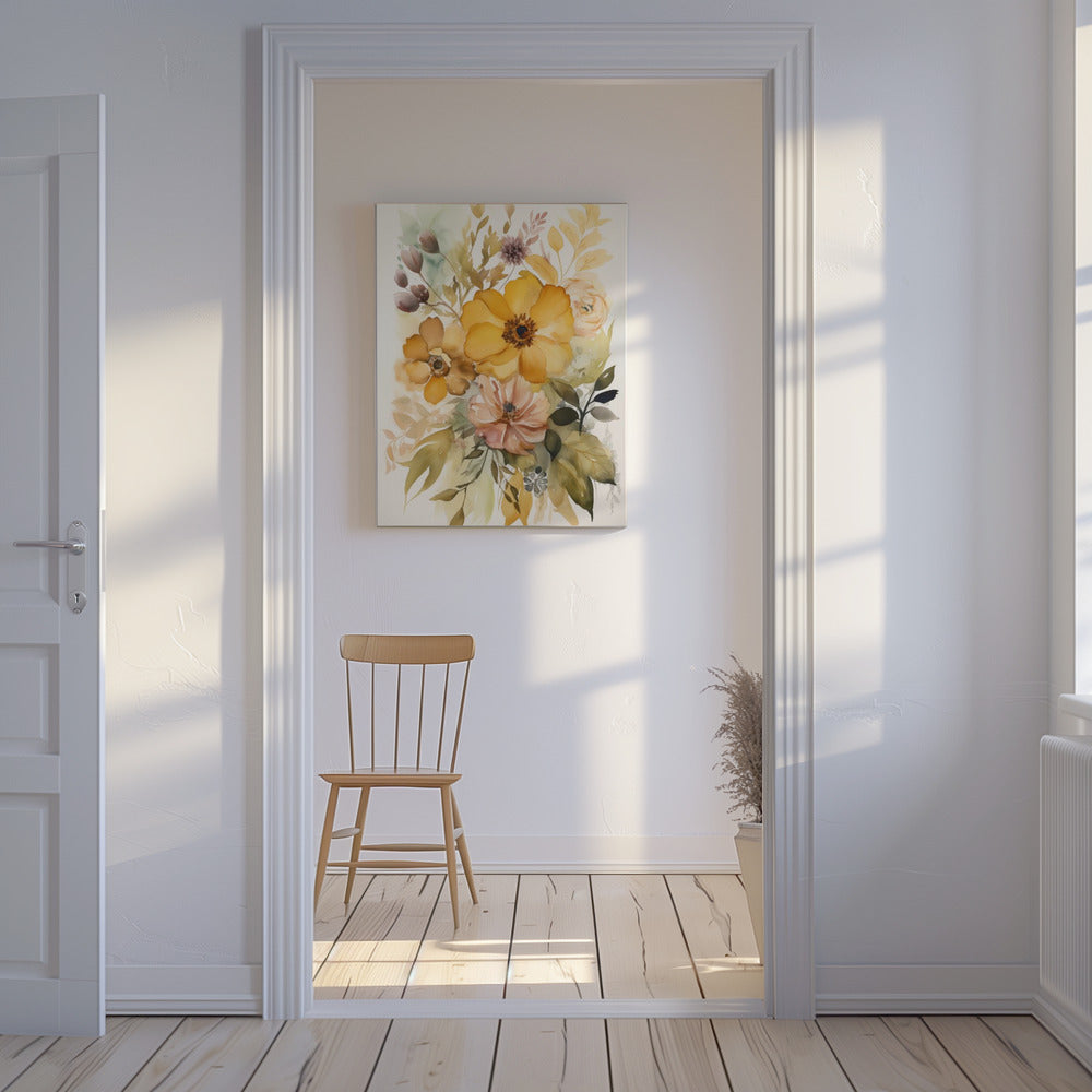 Summer Flowers No 5 | Canvas