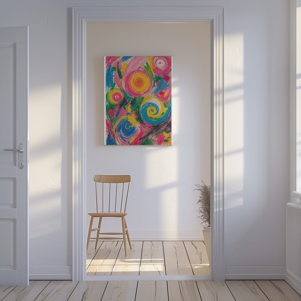 Swirling Vortexes | Canvas