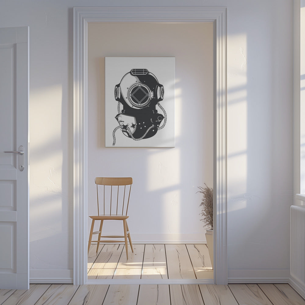 Vintage Diver | Canvas