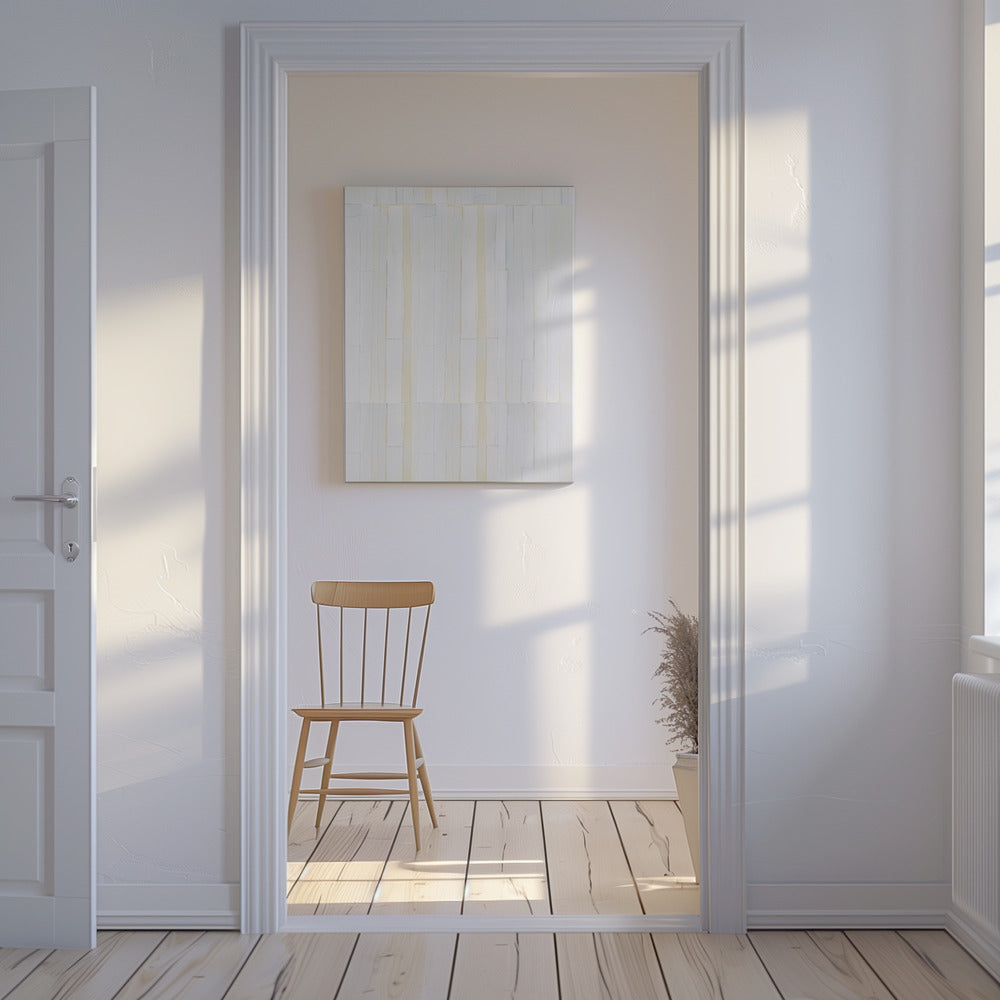 Tactile White On White 2 | Canvas