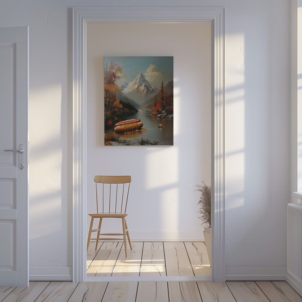 Floating Dogs | Canvas
