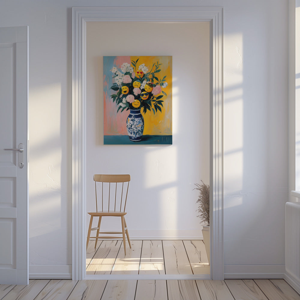 Floral Emojis | Canvas