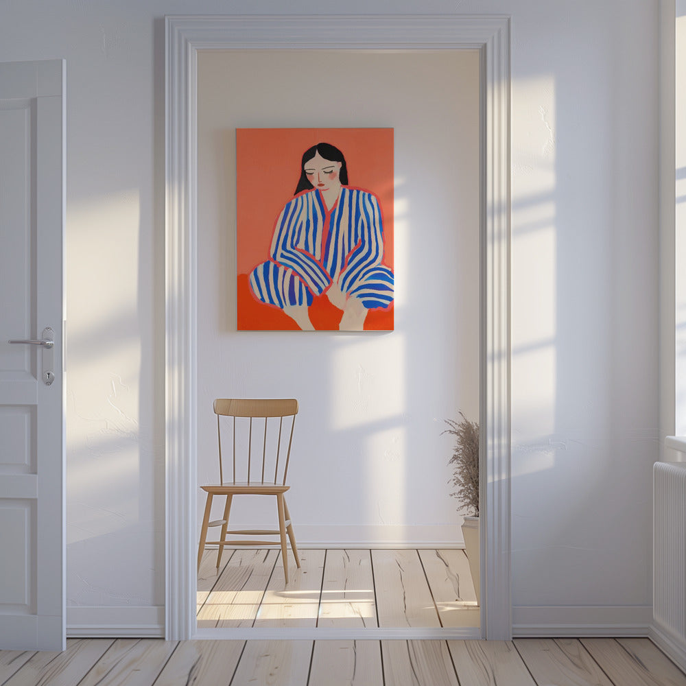 Striped Reflection | Canvas