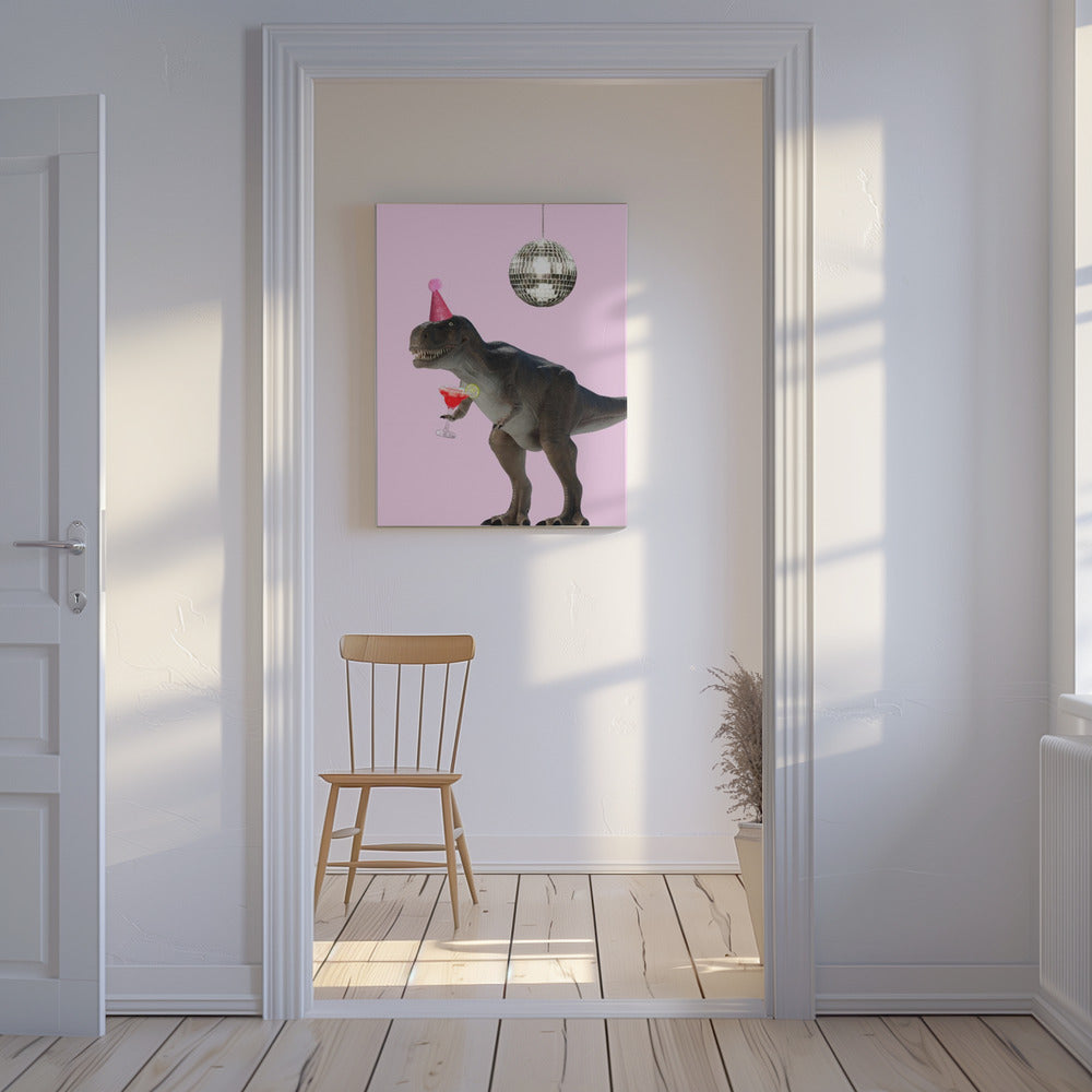 Dino's Disco Bash | Canvas