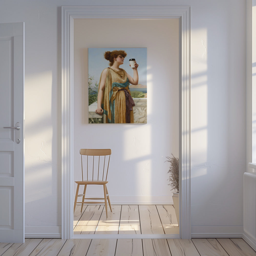 Ancient Brew Moment | Canvas