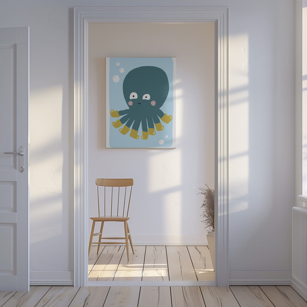Booted Octopus Fun | Canvas