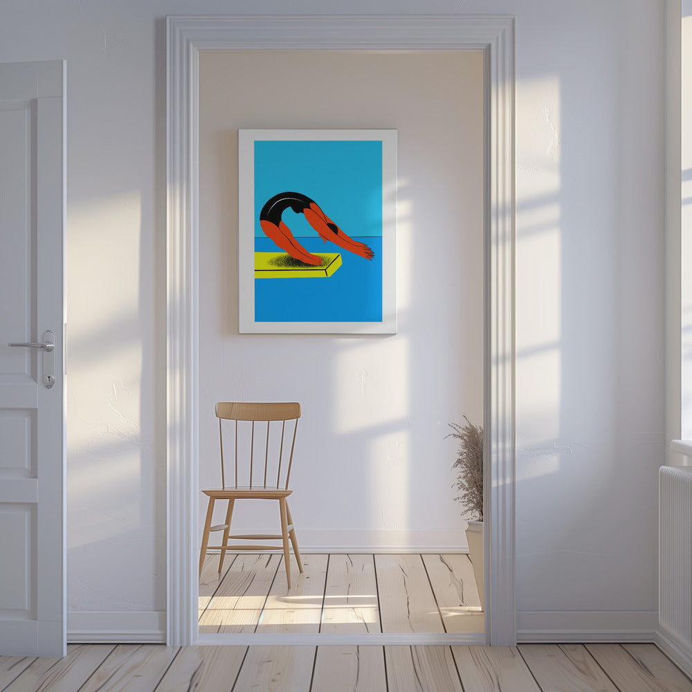 Swimmer | Canvas