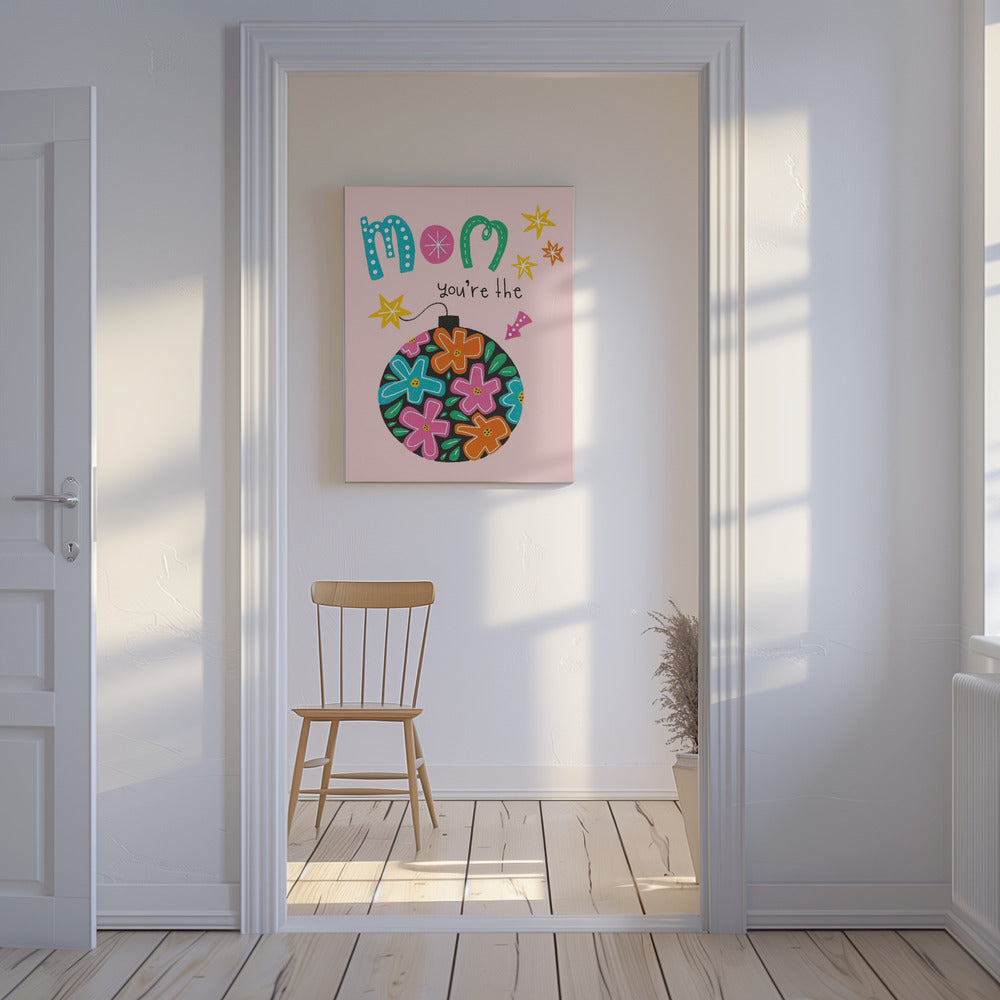 Mom's Floral Delight | Canvas