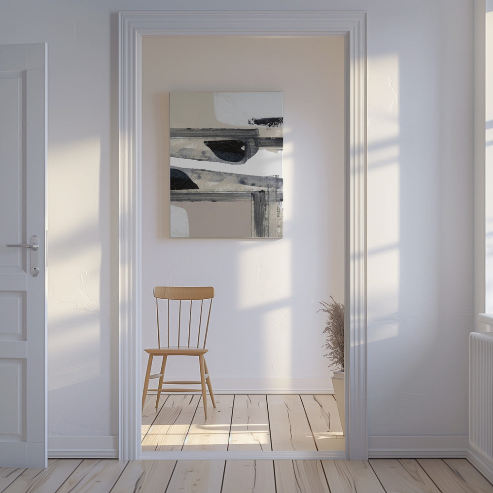 Neutral Geometric Abstraction | Canvas