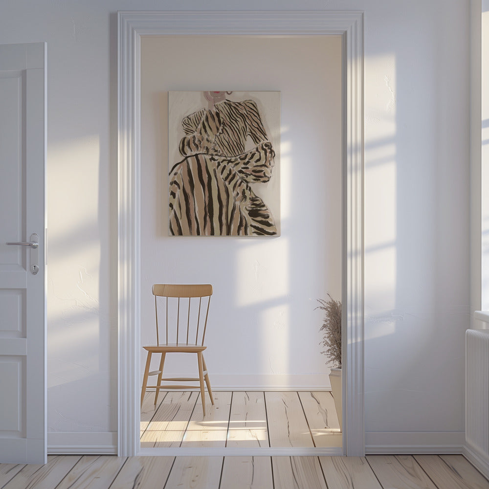 Zebra Elegance | Canvas
