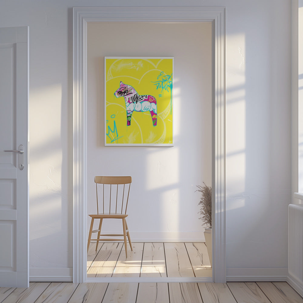 Graffiti Style Horse | Canvas
