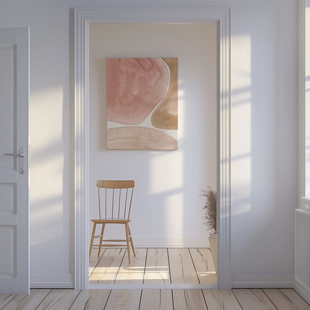 Organic Shapes in Earthy Tones | Canvas
