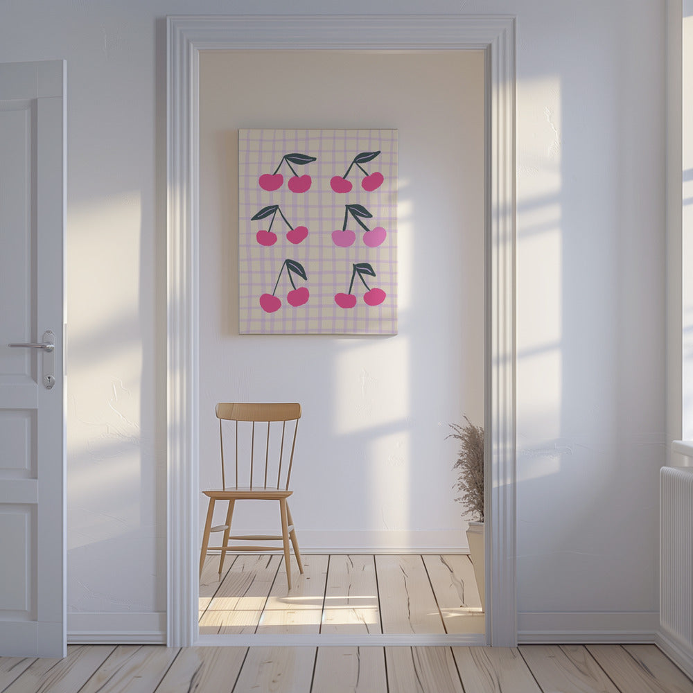Pink Cherry Delight | Canvas