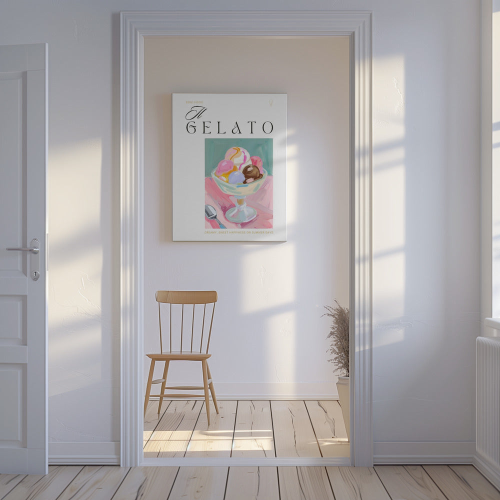 Gelato Icecream Delight | Canvas