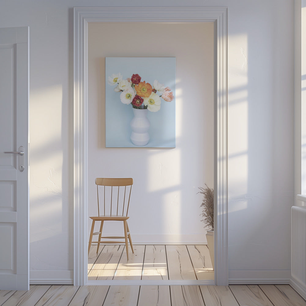 Poppies In a Vase | Canvas