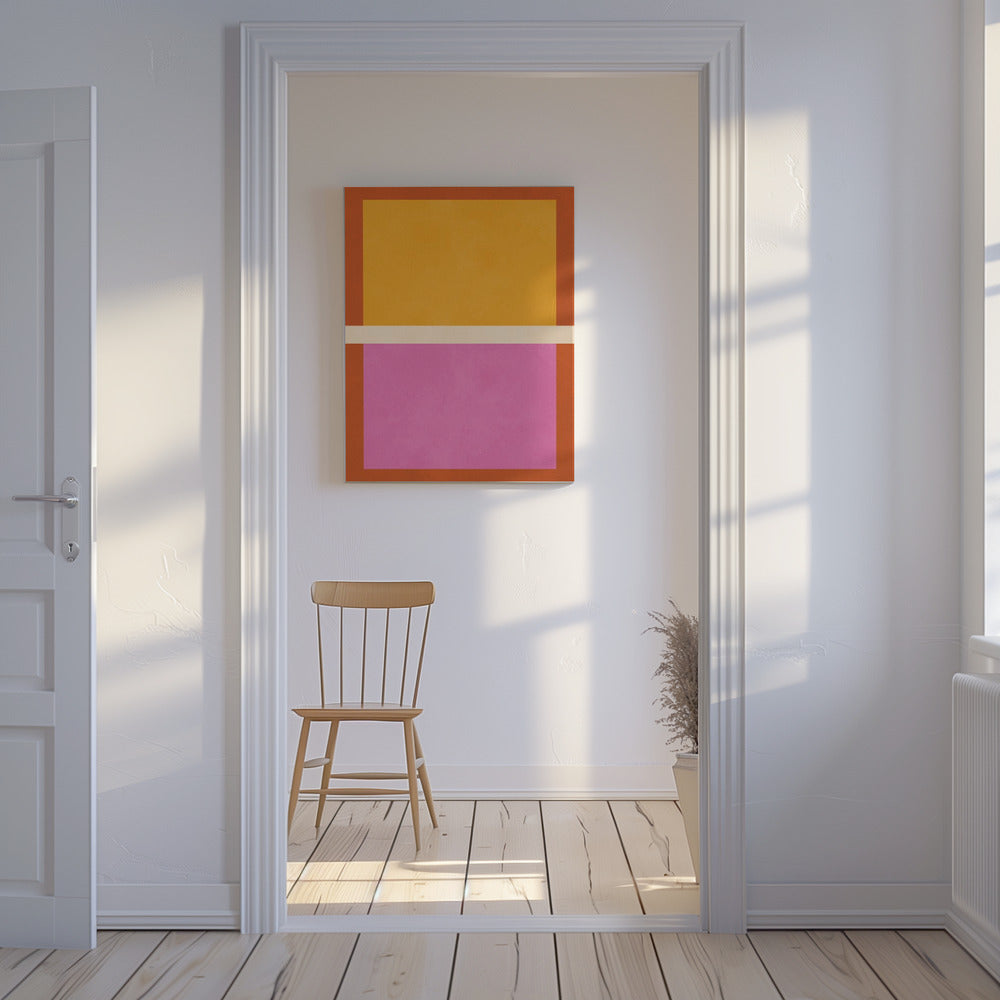Bold Geometric Blocks | Canvas