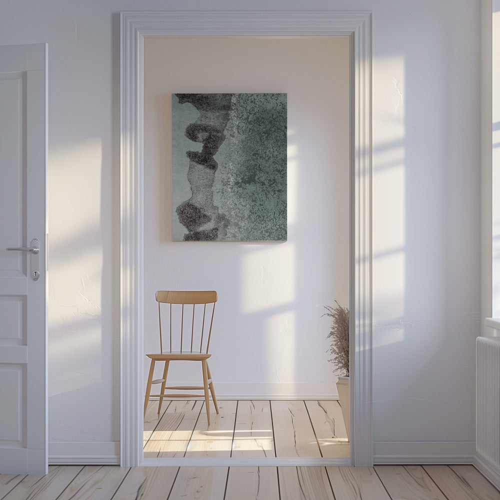 Abstract artwork With Textured Patterns And Organic Forms | Canvas