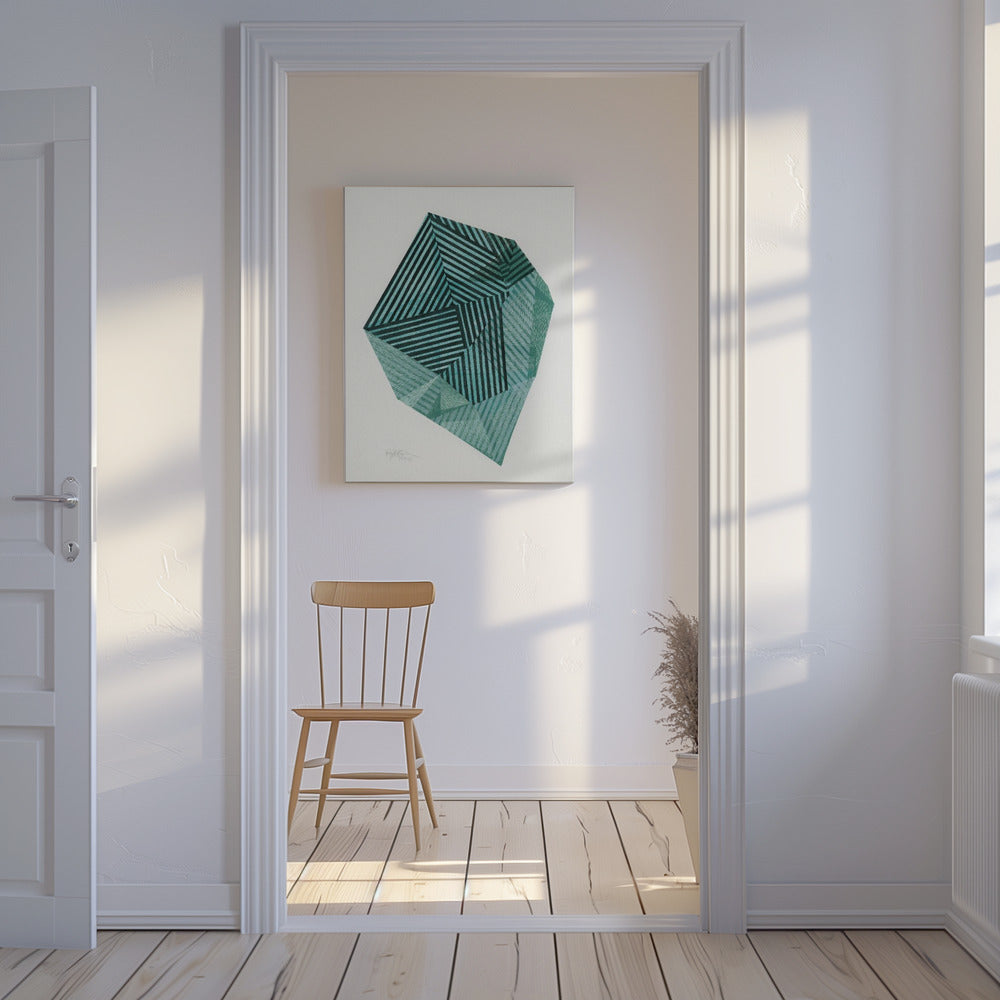 Striped Stone I. | Canvas