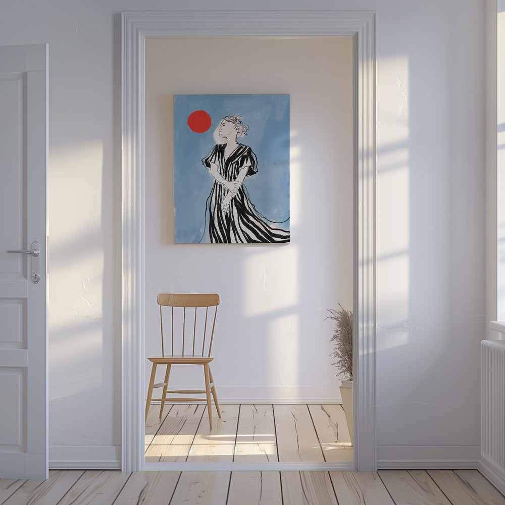 Serene Stripes | Canvas