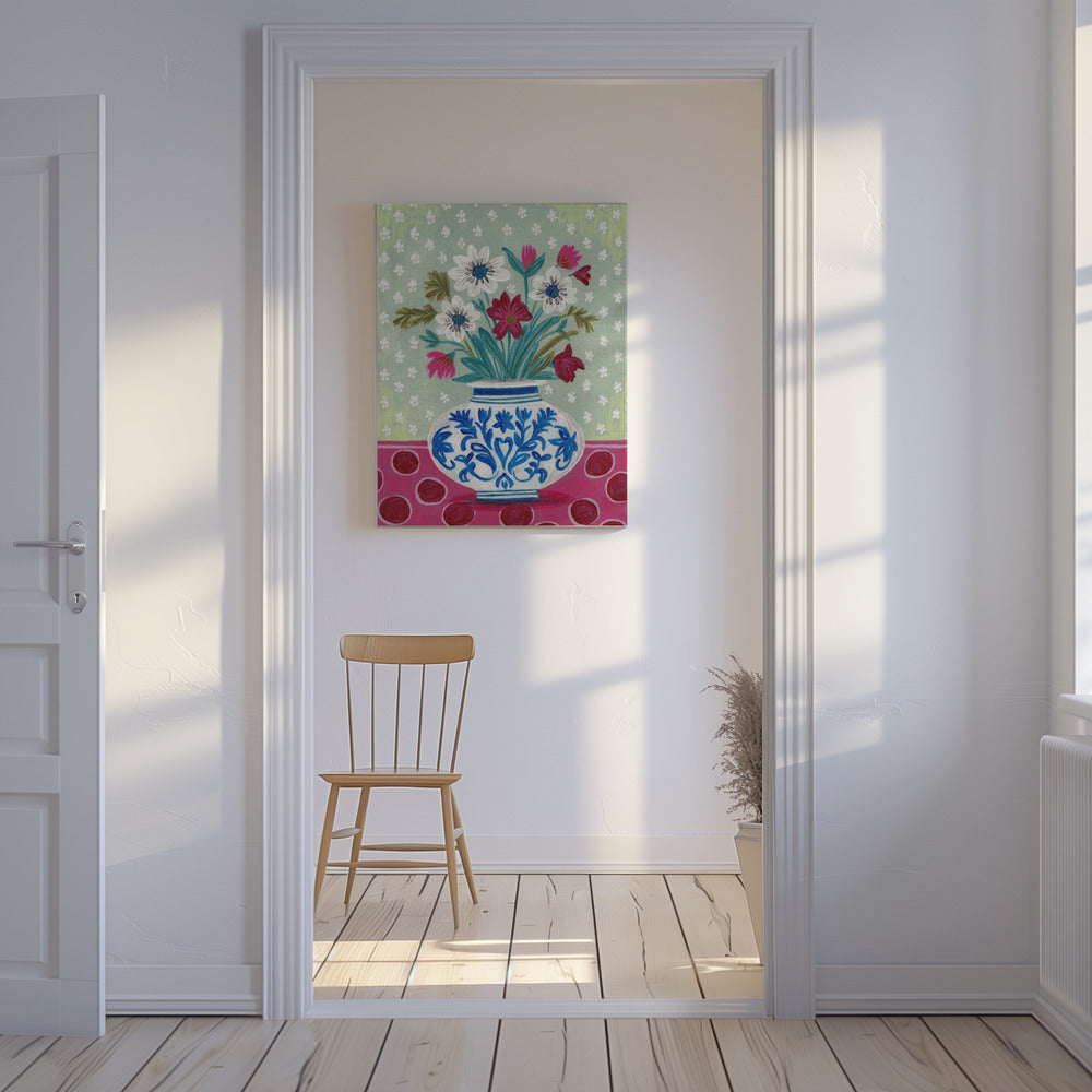 Flowers in Vase Still life | Canvas