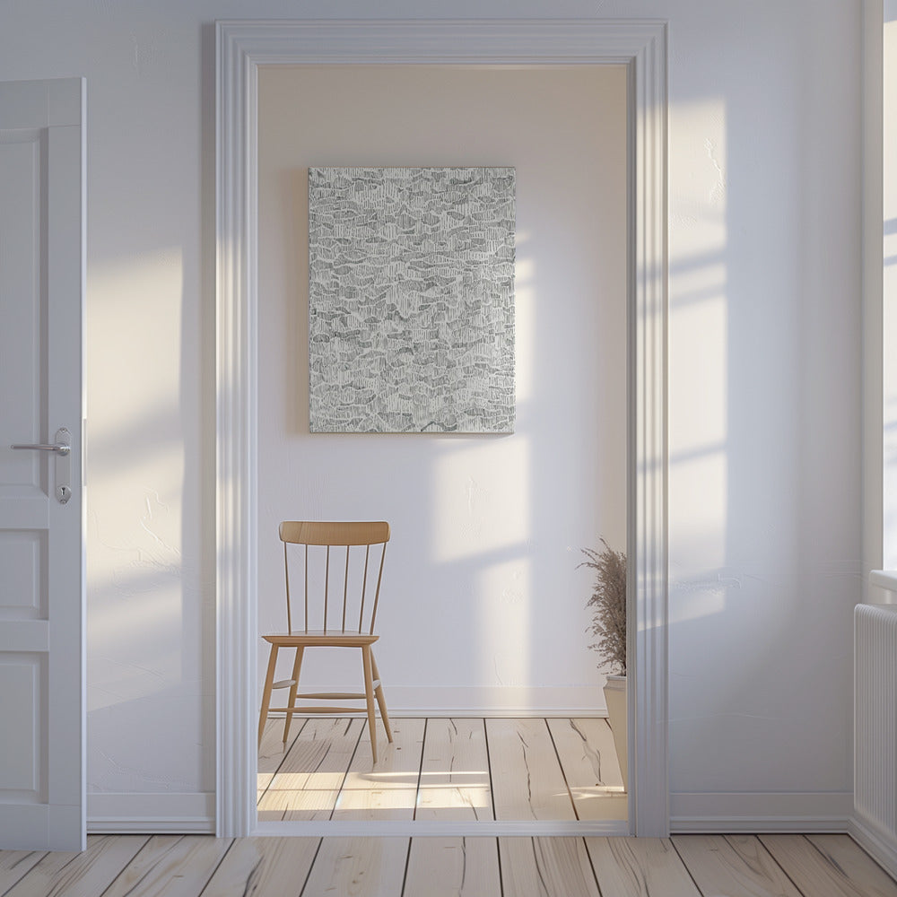 Reflections on Water Doodle | Canvas