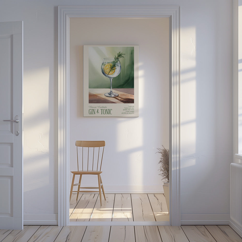 Classic Cocktails - Gin and Tonic | Canvas