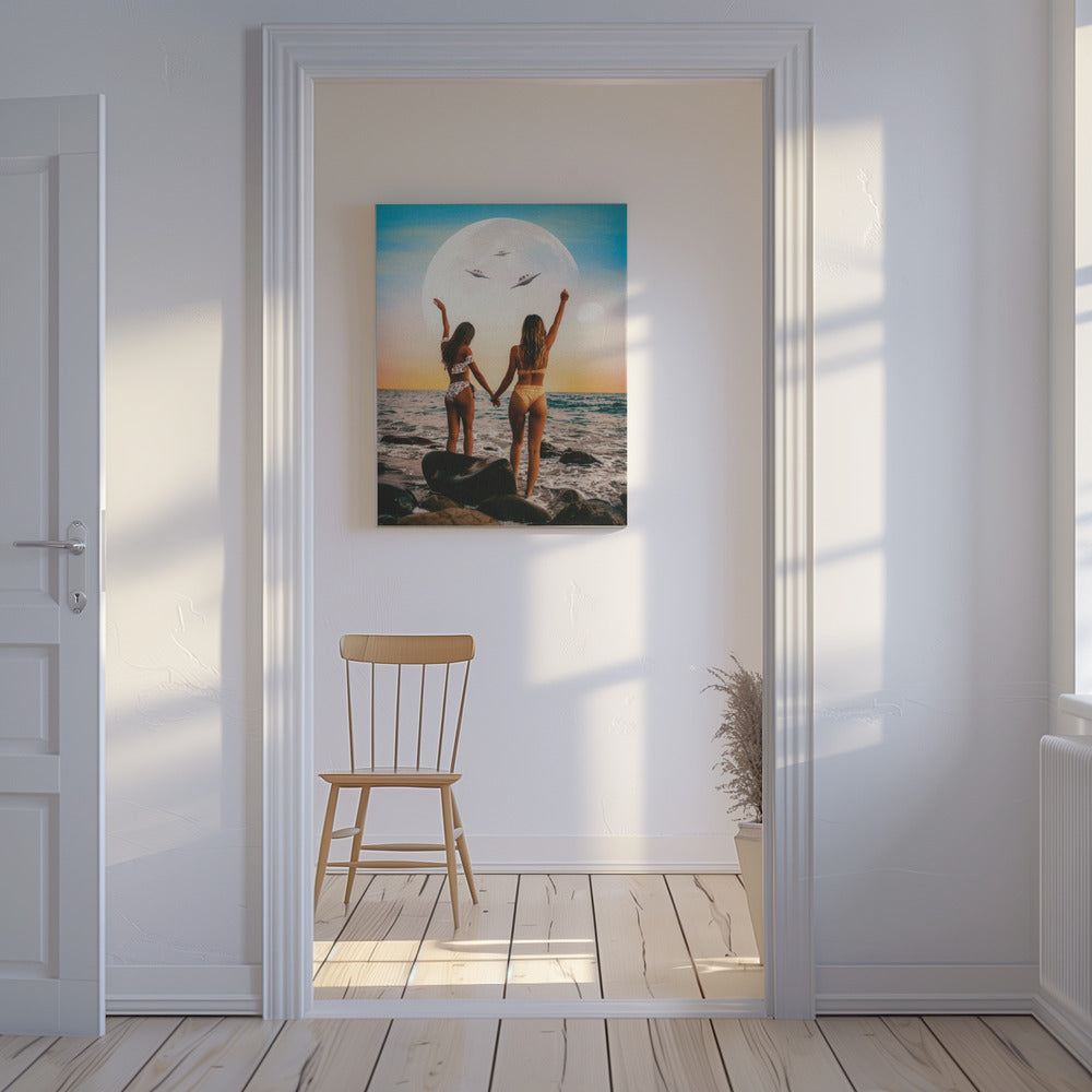 Here We Are, UFO | Canvas