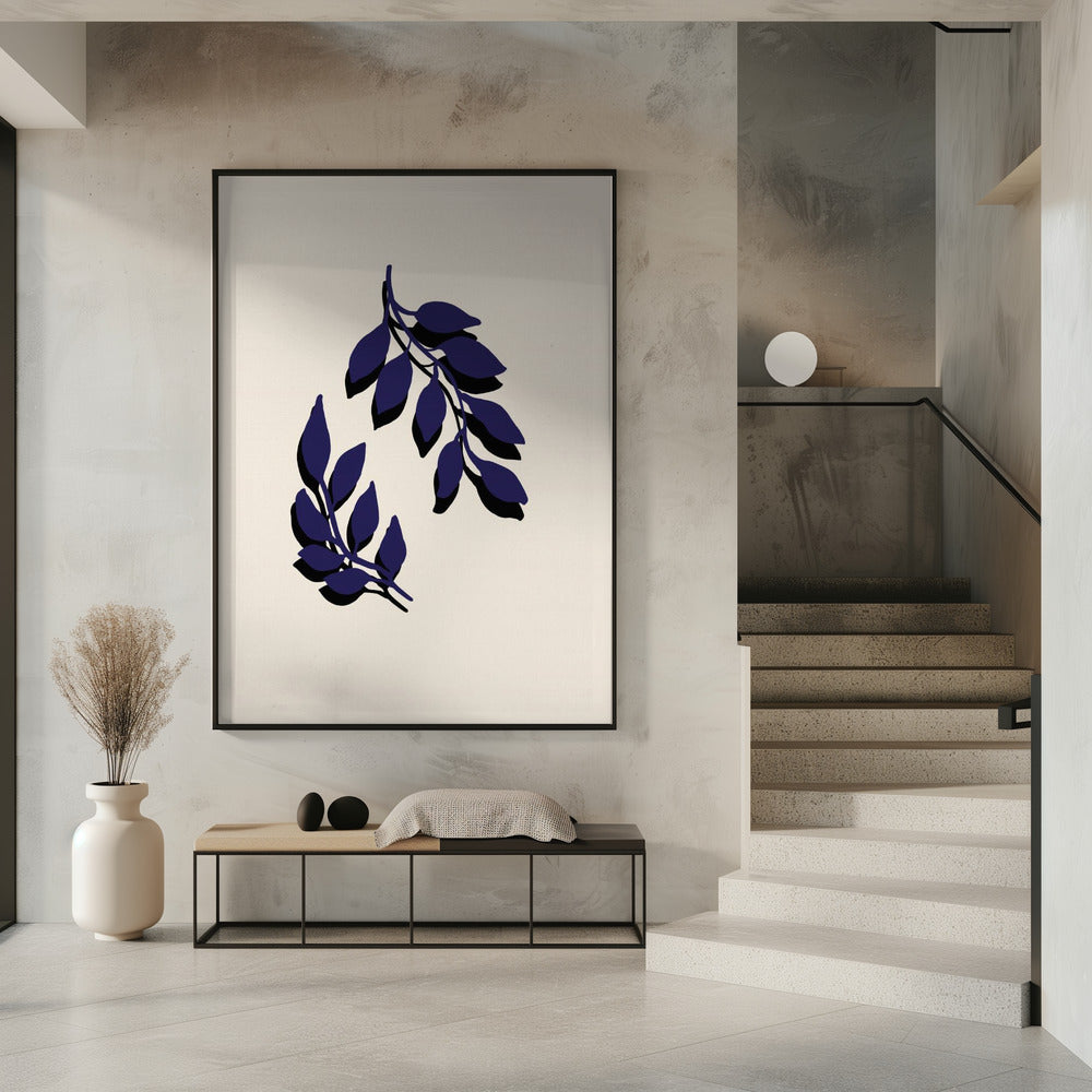 Blue Twigs | Poster