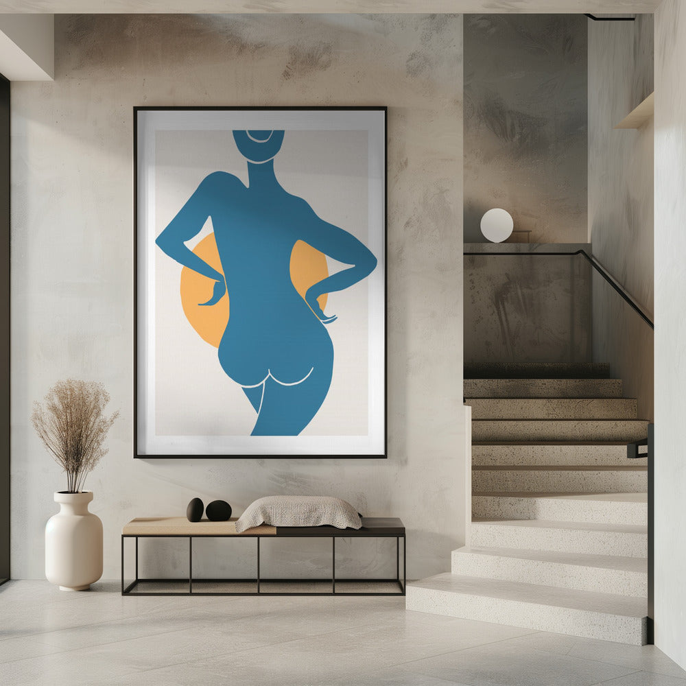 Blue Woman | Poster