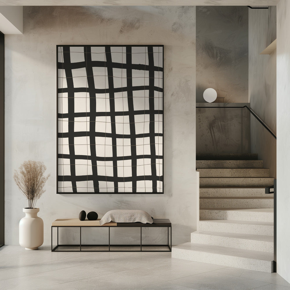 Black Grid | Poster