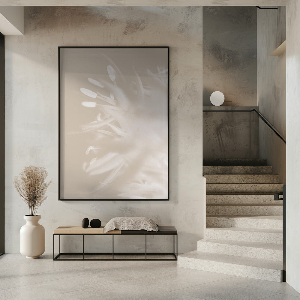 Flower Beige_1 | Poster