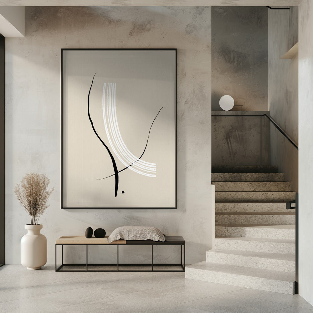 Curved Elegance | Poster