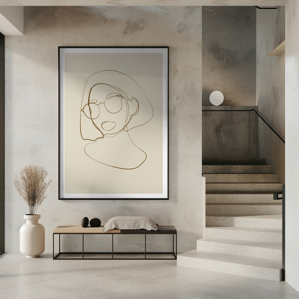 Female portrait | Poster