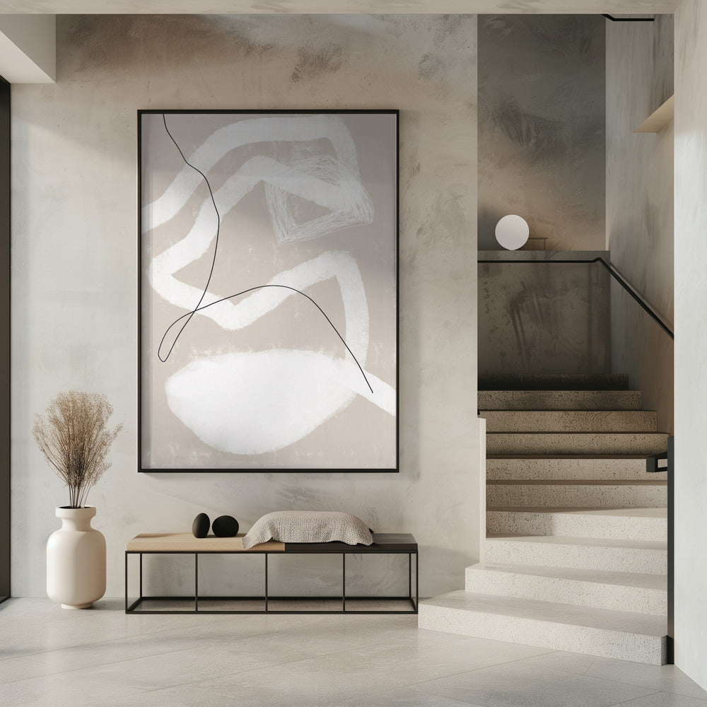 Organic Lines And Shapes | Poster
