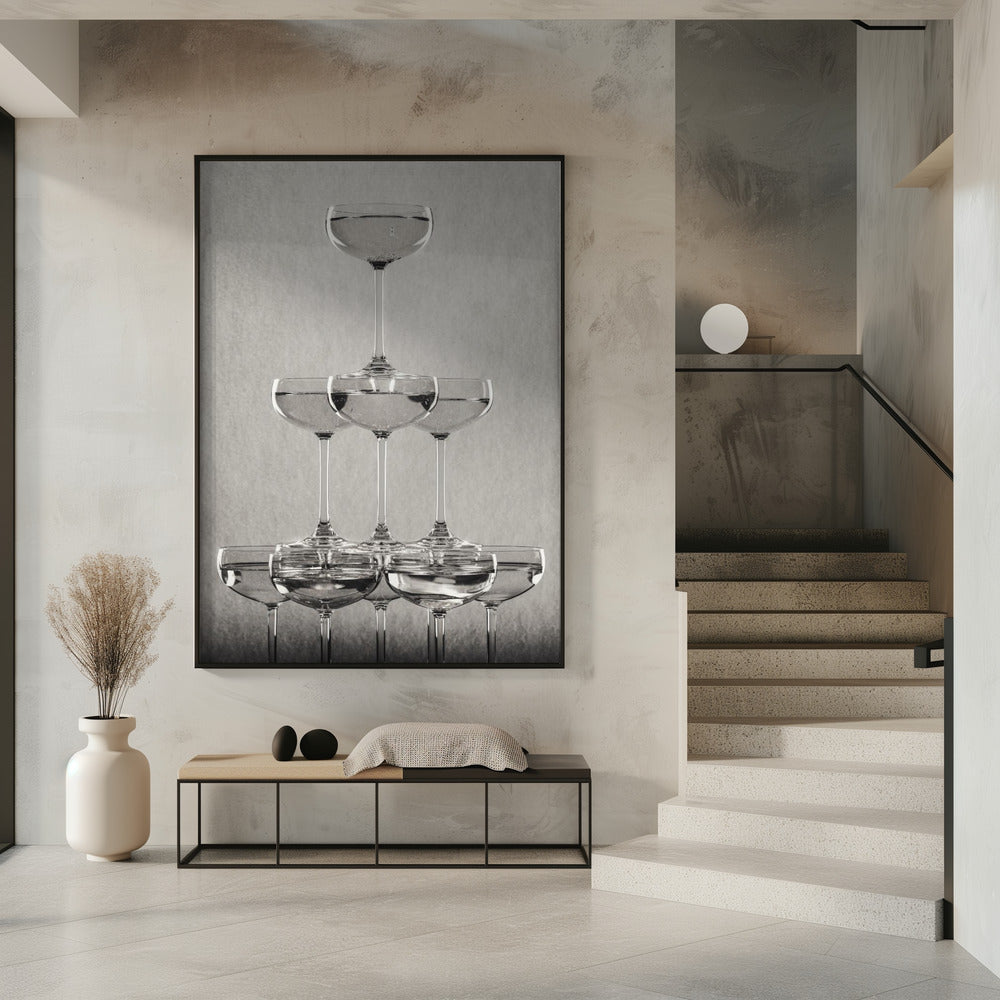 Champagne tower_9 | Poster