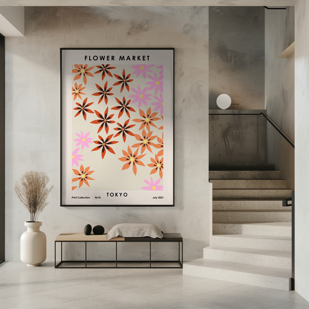 Flower Market Tokyo | Poster