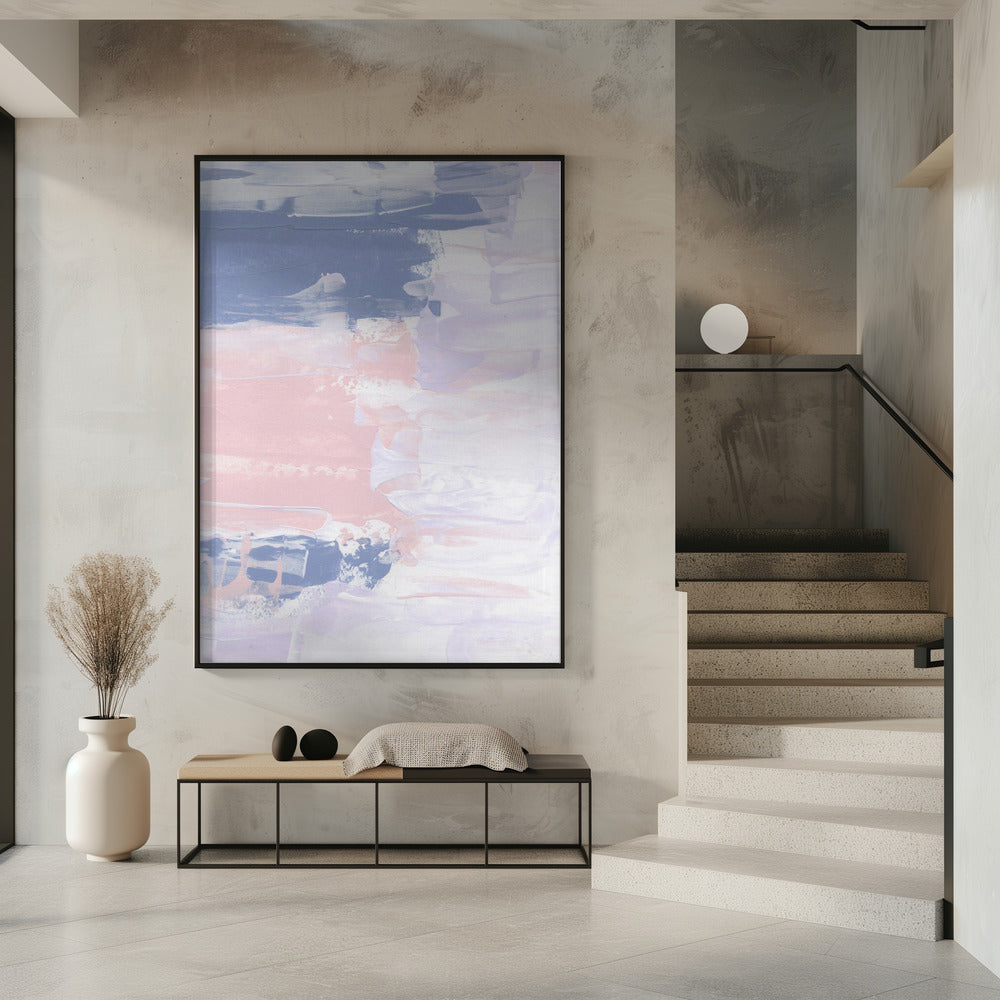 Pastel Brushstrokes | Poster